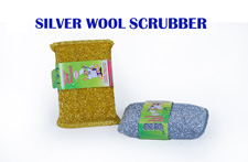 Silver Wool Scrubber