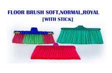 Floor Brush Soft, Normal, Royal ( with stick )