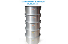 Aluminium Pot Jumbo W/H