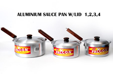 Aluminium Sauce Pan w/lid