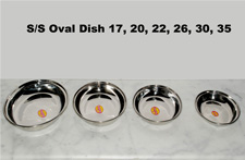 S/S Oval Dish